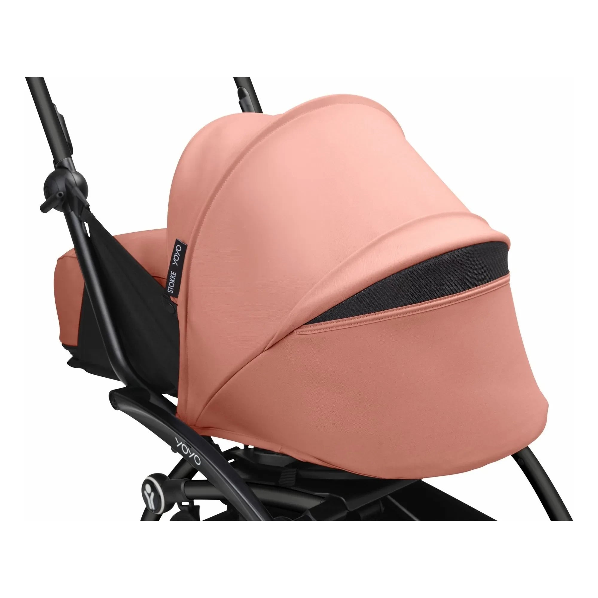 Stokke® - Cochecito de recién nacido YOYO³ 0+ Chasis negro | Ginger