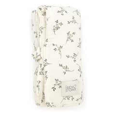 Babyshower - Cambiador de viaje Knot Olive Bloom | Crudo