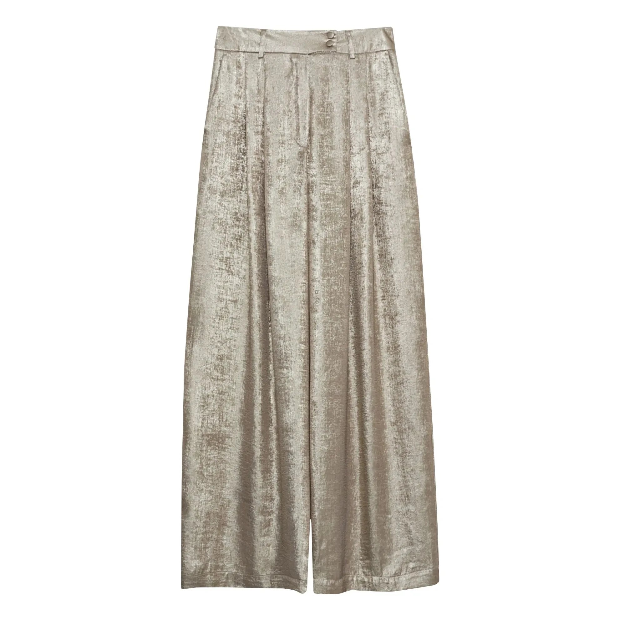 the new society - Pantalón Safran | Oro