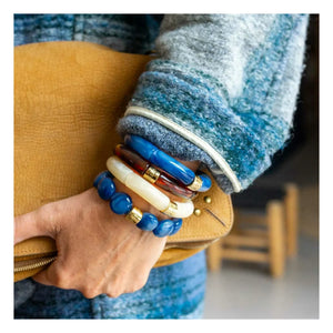 Parabaya - Pulsera Igarape 2 | Azul