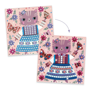 Djeco - Actividad de Collage Mascotas Adorables