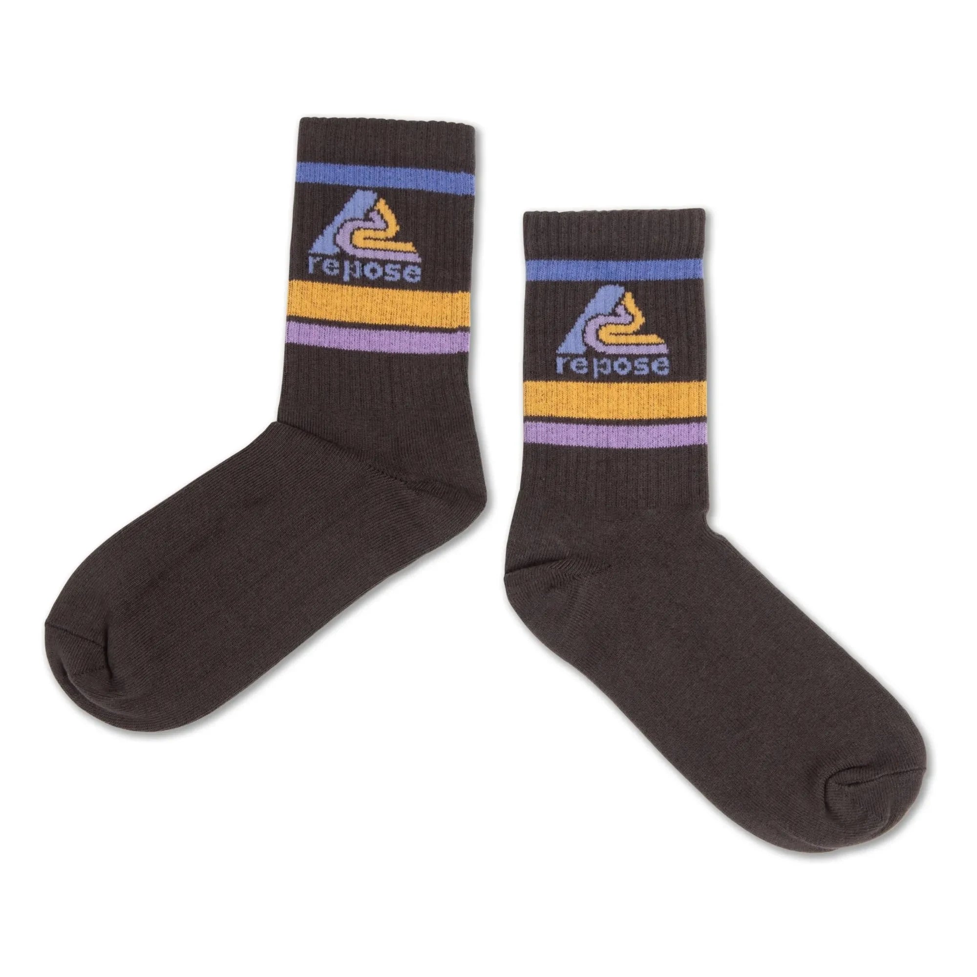 Repose AMS - Set de 3 Calcetines con Logo | Beige