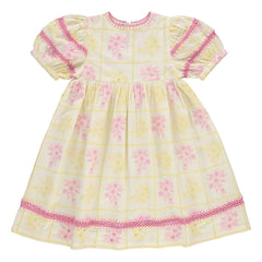 Bebe Organic - Vestido de tirantes Alba bordado | Amarillo