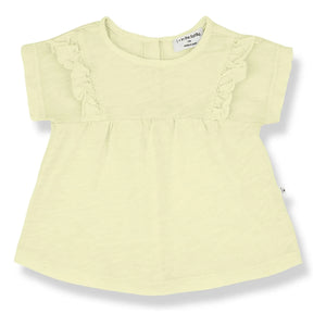 1+ in the family - Blusa Atenas Chinée | Amarillo pálido