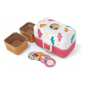 Monbento - Fiambrera MB Tresor Oiseaux | Rosa