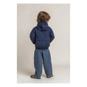 Flotte - Cortavientos impermeable Bastille Fibra Reciclada | Azul Oscuro