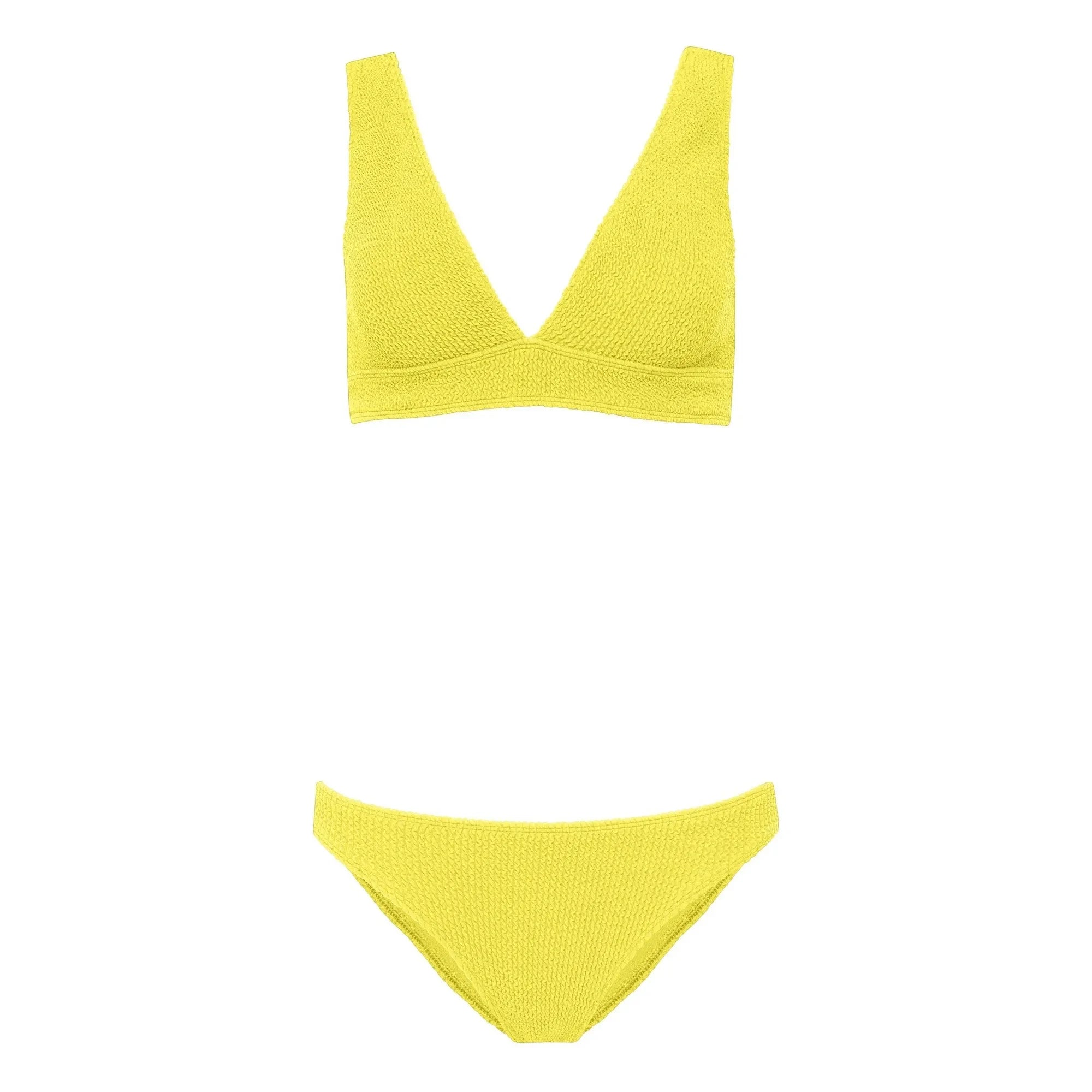 Sorbet Island - Bikini de dos piezas Aqua | Amarillo