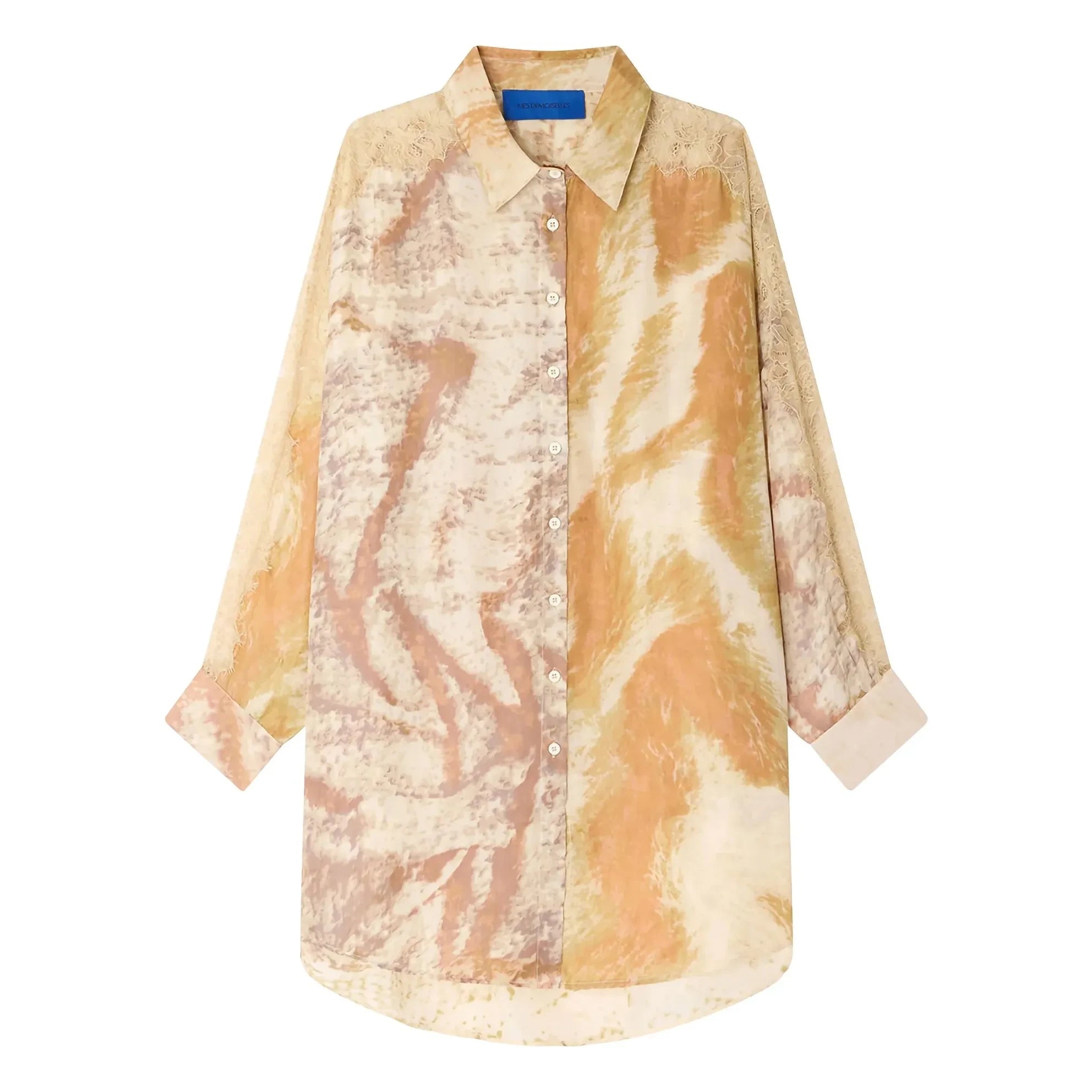 Mes Demoiselles - Camisa de seda Smirf | Beige