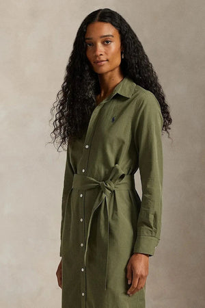 Vestido de lino Polo Ralph Lauren