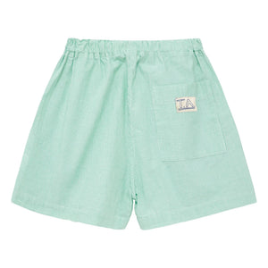 True Artist - Pantalones cortos a rayas verdes N°11