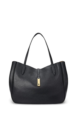 Bolso tote de cuero para mujer Polo Ralph Lauren