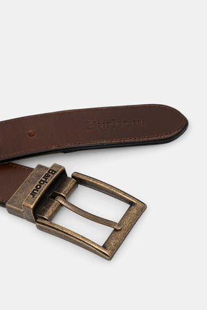 Cinturón de cuero Barbour para hombre