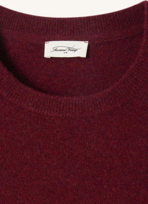 American Vintage - Suéter de lana Raxow | Granate