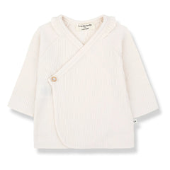 1+ en la familia - Camiseta Caterina de canalé | Crudo