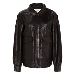 BELLEPIECE - Chaqueta de Cuero Edgar | Marrón
