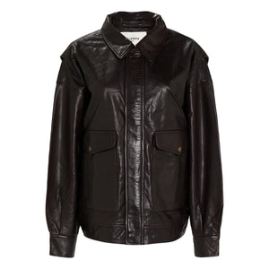BELLEPIECE - Chaqueta de Cuero Edgar | Marrón