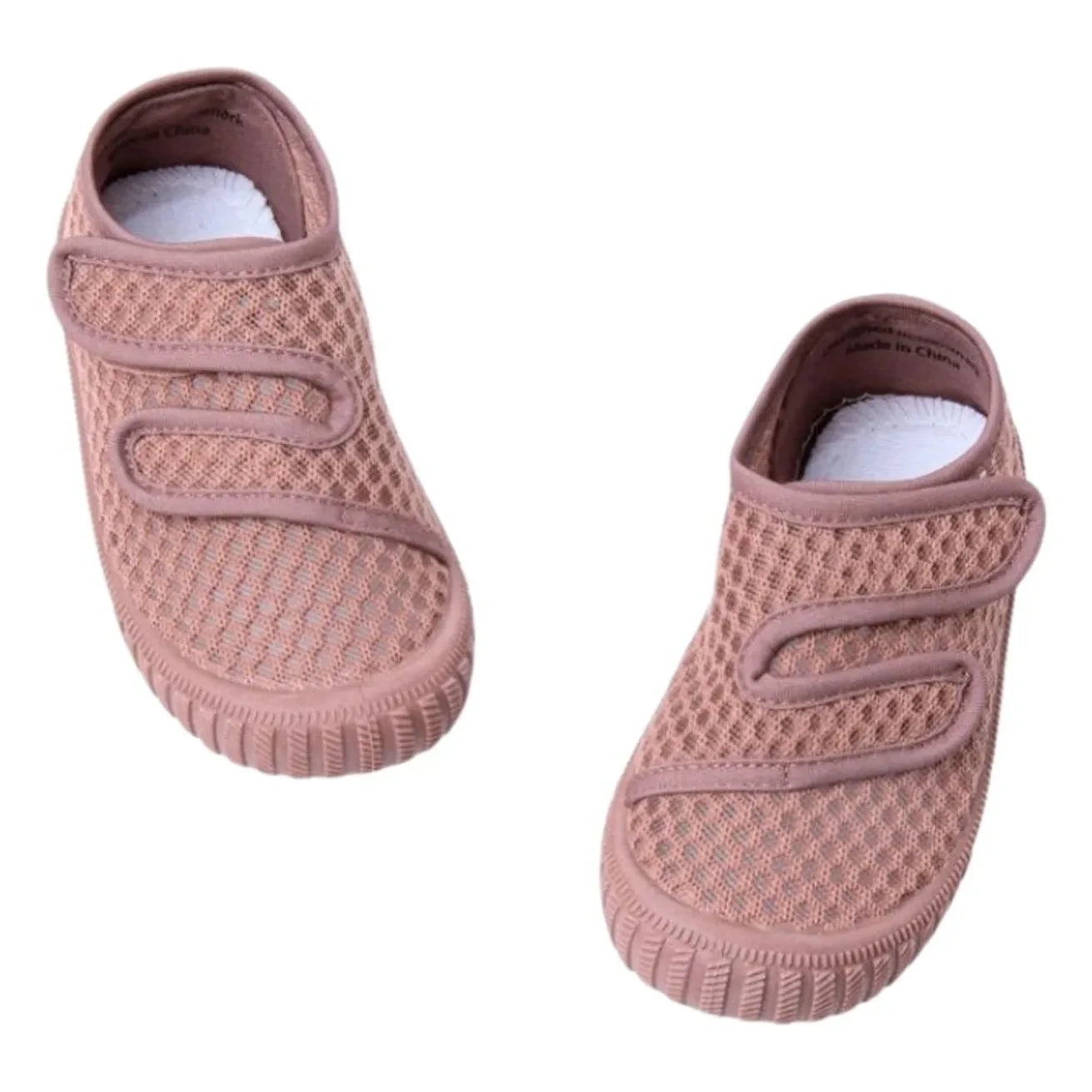 Grech & Co - Zapatillas deportivas de fibra reciclada Scratch Play | Rosa empolvado