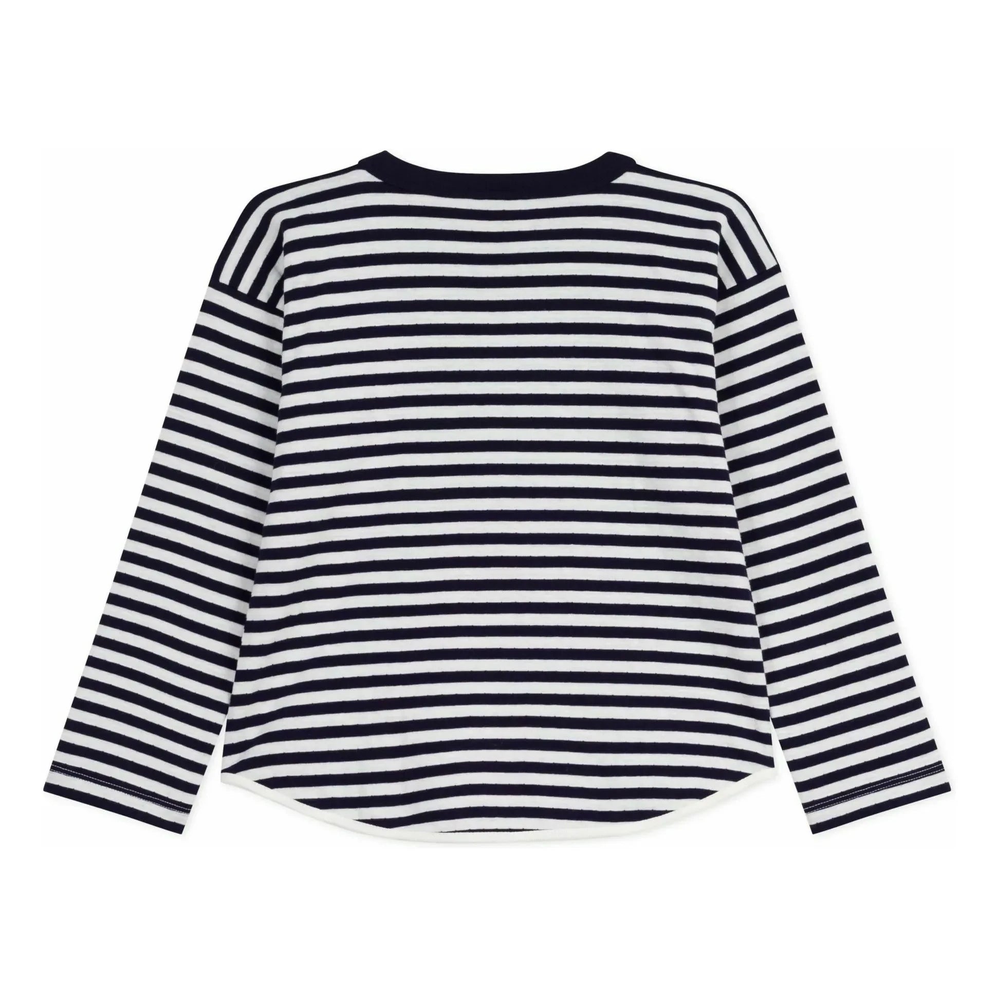 Petit Bateau - Camiseta de Algodón Orgánico | Azul Marino
