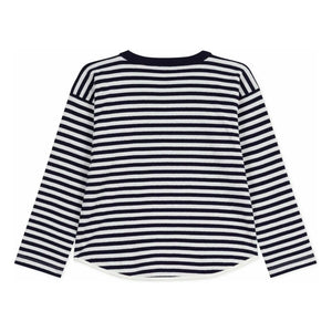 Petit Bateau - Camiseta de Algodón Orgánico | Azul Marino
