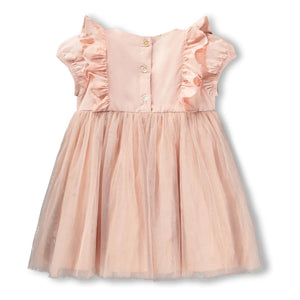Molo - Vestido de volantes Cheyanne | Rosa claro