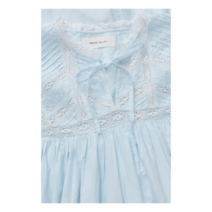 Skall Studio - Magnolia organik pamuk elbise | Açık mavi