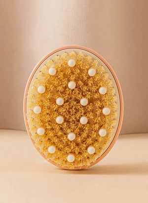 La Bonne Brosse - The Talm Body Brush x La Bonne Brosse No. 02 - Piel Normal | Rosa Pó