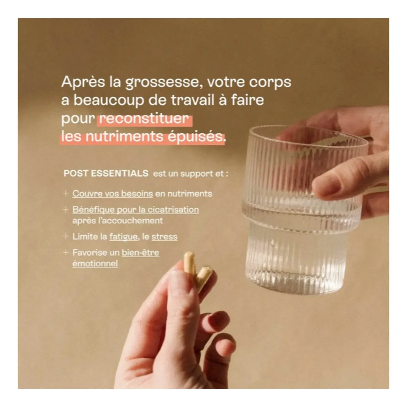 Jolly Mama - Post Essentials suplementos alimenticios - 60 cápsulas