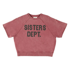 Sisters Department - Violette organik pamuk sweatshirt | Bordo