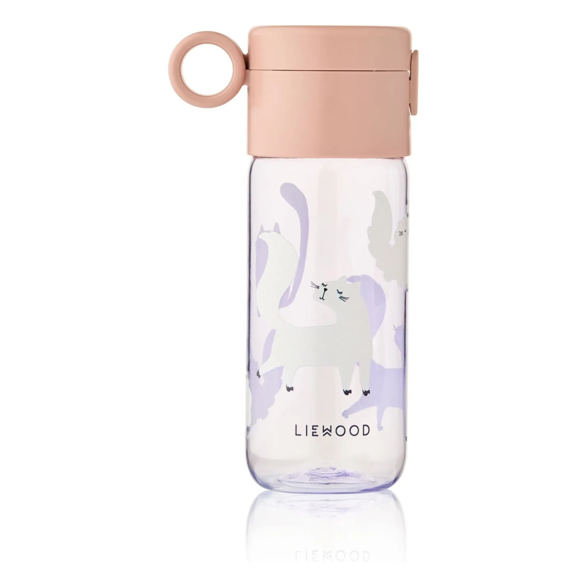Liewood - Clemence Tritan Su Şişesi - 350 ml | Cat/Warm Lilac