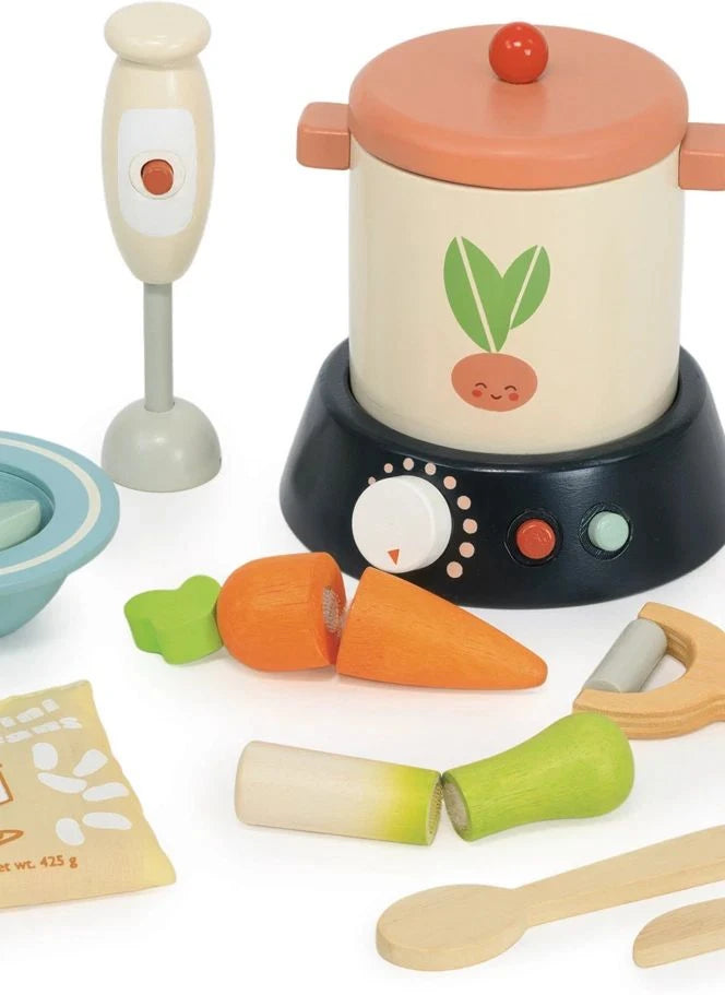 Tender Leaf Toys - Juego de Olla para Sopa