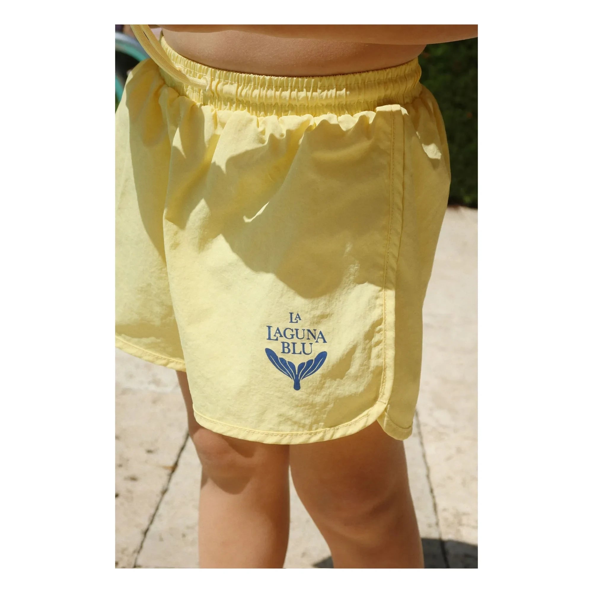 Konges Sløjd - Pantalones cortos de fibra reciclada Pomio | Amarillo