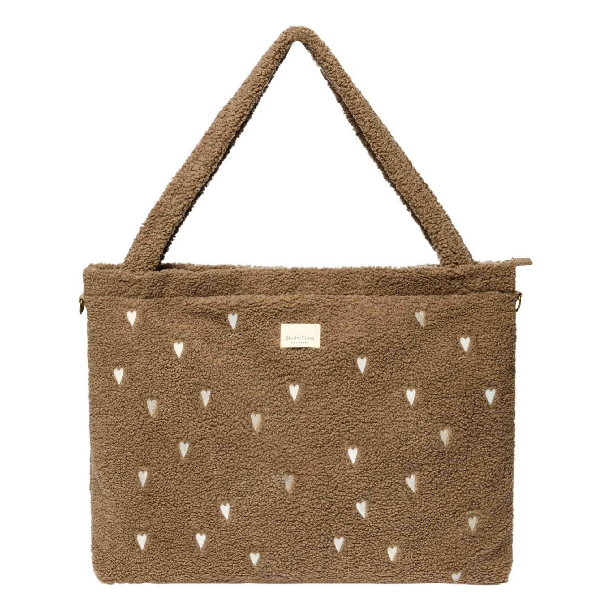 Studio Noos - Bolso de maternidad Hearts | Marrón