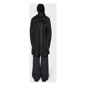 Rains - Gabardina larga unisex impermeable | Negro