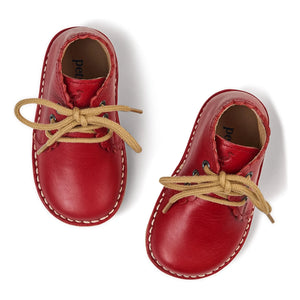 Petit Nord - Botines con encaje de Vieira | Rojo
