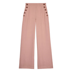 Maria de la Orden - Pantalón de Lino Pablo | Rosa