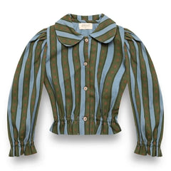birinit - Blusa a Rayas Levante | Verde