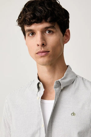 Camisa de algodón elástico Scotch & Soda para hombre