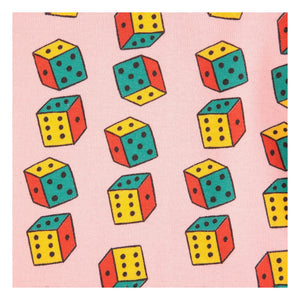 Bobo Choses - Cuello alto de algodón orgánico Dice Fish | Rosa