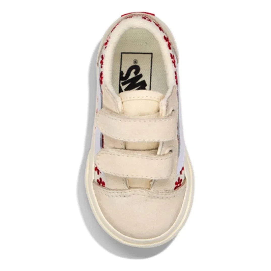 Vans - Zapatillas Old Skool Fleuries con cierre de velcro | Beige