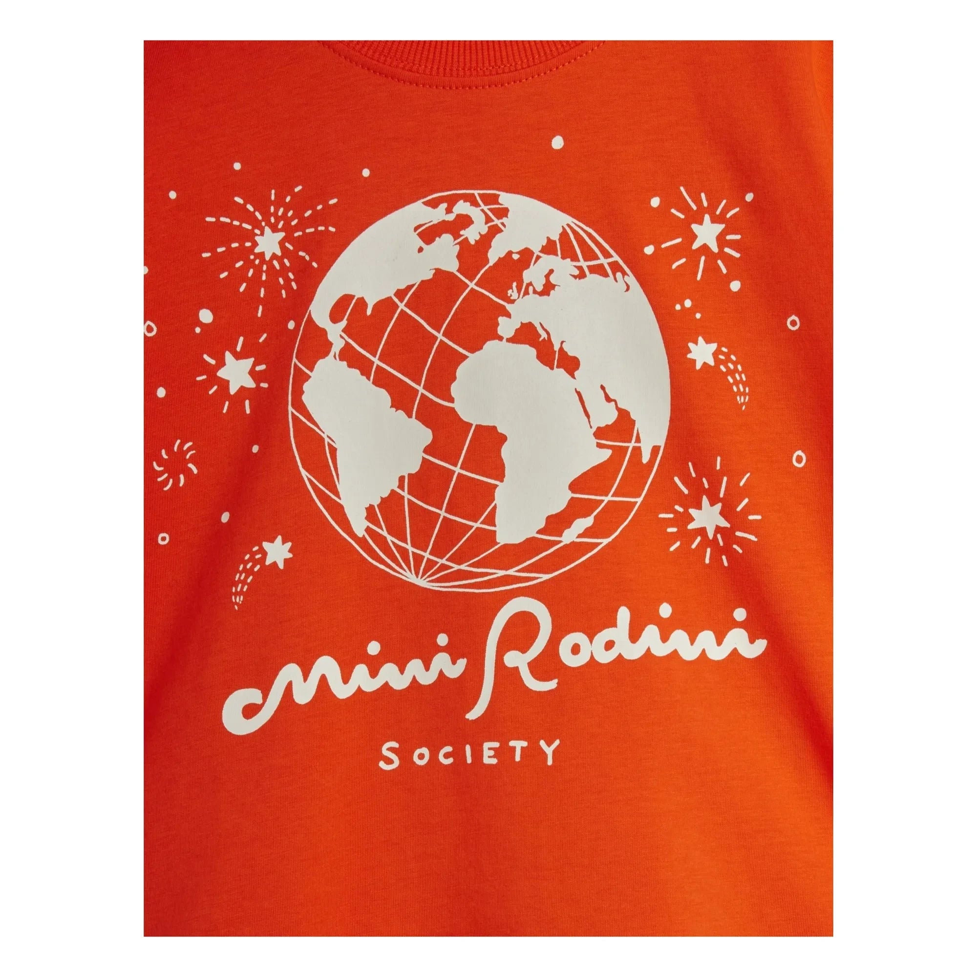 Mini Rodini - Camiseta de algodón orgánico Mini Rodini | Rojo