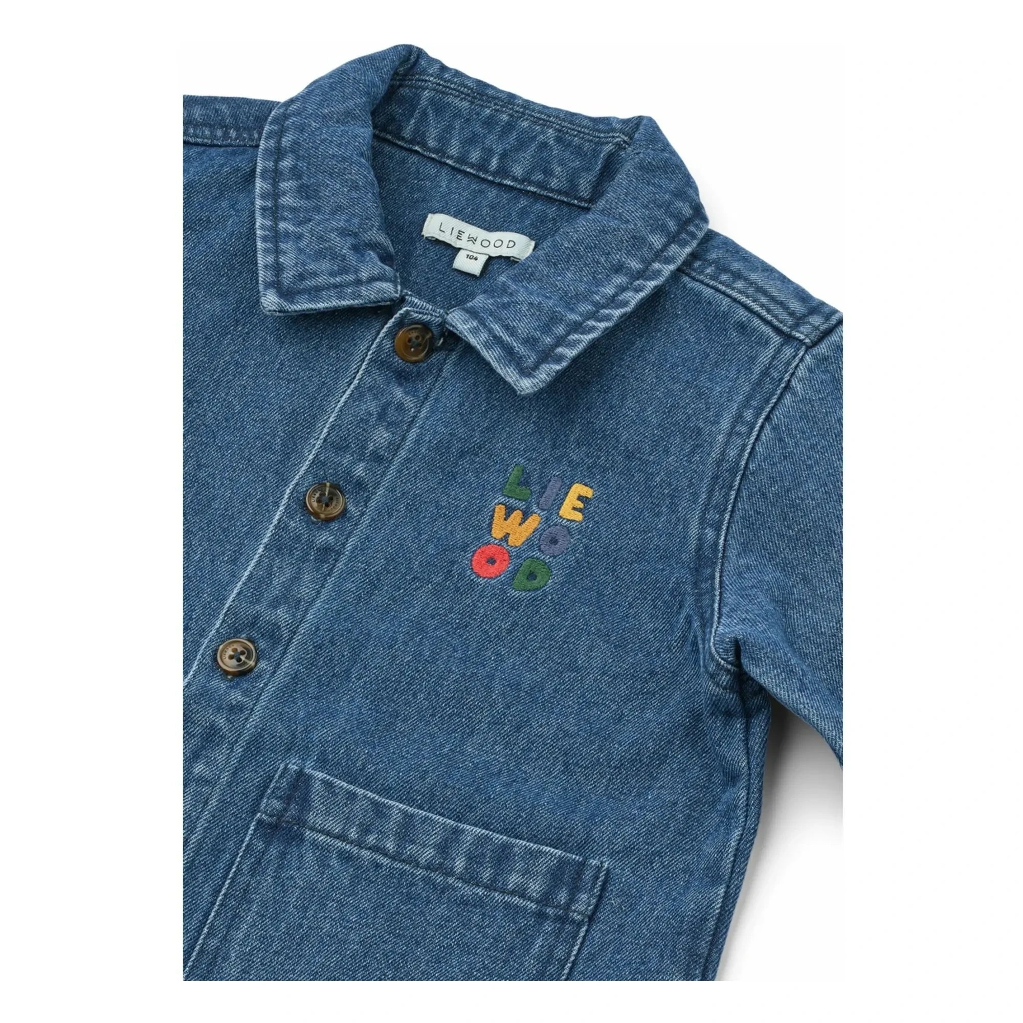 Liewood - Sobrecamisa Jean Kinskey | Azul denim