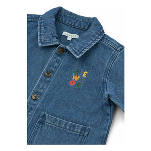 Liewood - Sobrecamisa Jean Kinskey | Azul denim