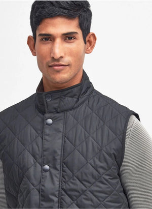 Barbour - Yeni Lowerdale Kapitone Kolsuz Ceket | Lacivert