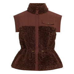 Ulla Johnson - Tariet Teddy Kolsuz Ceket | Bordo