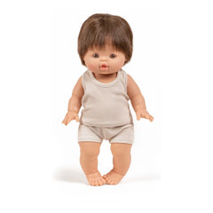 Minikane - Muñeco Jules y conjunto de punto acanalado