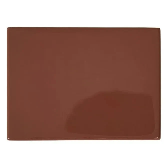 Gabrielle Paris - Mesa auxiliar de madera pulida Garance | Cranberry
