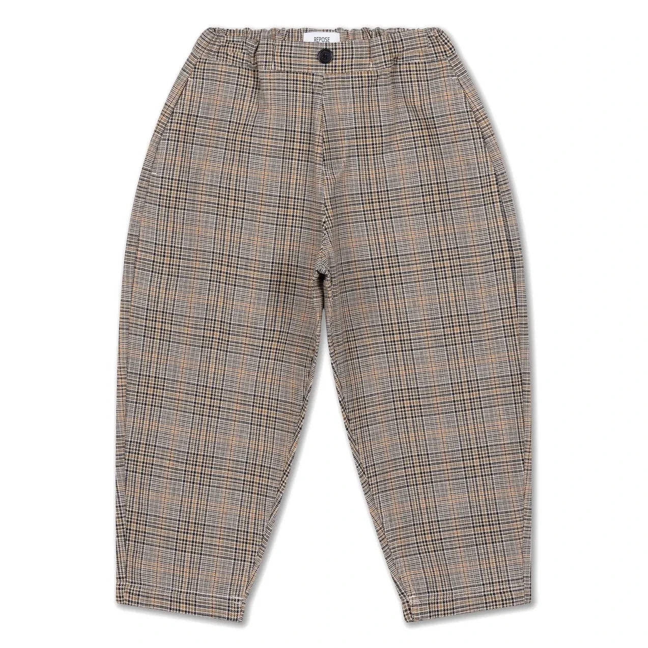 Repose AMS - Pantalón de tartán | Gris oscuro topo