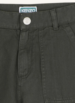 Kenzo - Pantalón de cinco bolsillos | Gris carbón