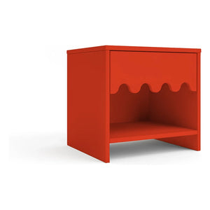Oeuf NYC - Mesita de noche Moss | Rojo
