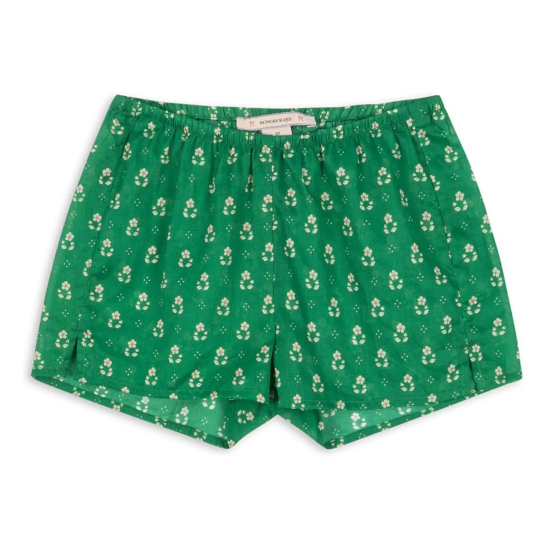 Konges Sløjd - Pantalones Cortos de Mezclilla de Algodón Orgánico | Verde